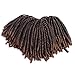 8 Inch 3 Pack Crochet Hair Ombre Spring Twist Crochet Braids Twist Hair 1B30# Spring Crochet Braiding Twist Crochet Hair Synthetic Hair for Women