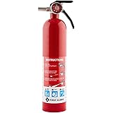 First Alert 1038789 Standard Home Fire Extinguisher, Red