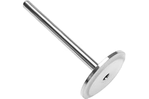 DERNORD 1.5 inch Tri Clamp Thermowell SS304 for Beer Fermenter Homebrew Solar Heater Boiler, 100mm Length