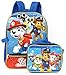 Nickelodeon Boys' Paw Patrol Backpack with Lunch, Blue/Red, ONE Size