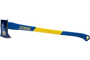 Estwing Maul, 6 lb Head Wood Splitting, Maul with Fiberglass Handle, Model #62373, 36"