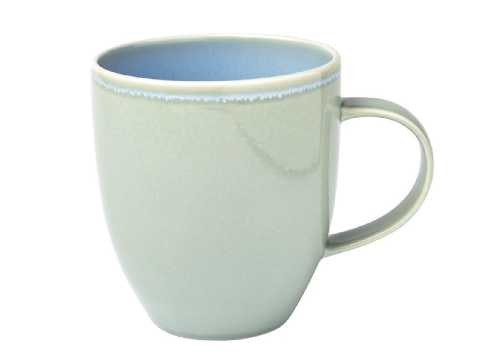 Like Villeroy & Boch Group Crafted Blueberry Mug with Handle, 350 ml, Premium Porcelain, Turquoise