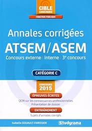 Annales corrigées ATSEM-ASEM