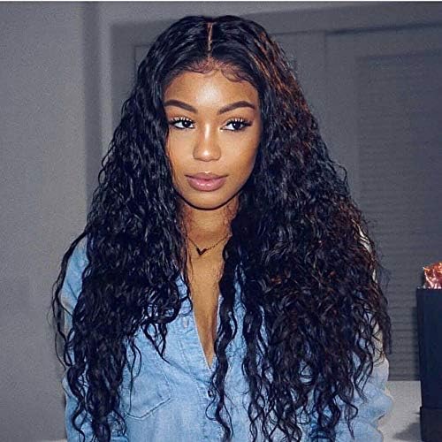 Suerkeep Deep Wave Bundles With Closure Human Hair Bundles With Closure Unprocessed Virgin Brazilian Hair Deep Wave Bundles Brazilian Hair Extensions Wet and Wavy Human Hair Weave Bundles 22 24 26+20