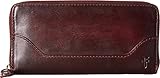 FRYE Melissa Zip Wallet, Wine, One Size