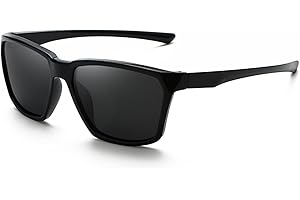 Inscool Mens Sunglasses Cool Sunglasses for Men Women, TR90 Frame Sport Sun Glasses, UV400 Protection Polarized Sports Sunglasses for Driving, Fishing, Running, Cycling