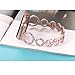 Secbolt 38mm/40mm Glister Bands Compatible Apple Watch Series 4 40mm, Series 3/2/1 38mm, Women Iwatch, Stainless Steel O-Link Band Strap, Rose Gold