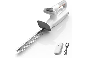 Litheli 20V Cordless Hedge Trimmer 16" (5/8" Cut), Handheld Shrub/Bush Trimmer, Lightweight for Thick Branches & Yard Work,Work with Litheli 20V System (2.5Ah Battery Incl.)