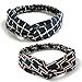 LZYMSZ Women Headbands, 10 Pack Twisted Knot Hair Bands Girls Boho Headwrap, Vintage Elastic Printed Hair Wrap, Summer Soft Hair Accessories for Daily Wearing Sport Wash Face Makeup Yoga Running