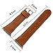 Alonea Leather Buckle Wrist Watch Band Strap Belt For Watch Apple Watch 38mm (Brown)