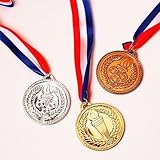 U.S. Toy Gold Medals, Pack of 12, 1.5-Inch