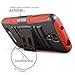 Galaxy S4 Case, BUDDIBOX [HSeries] Heavy Duty Swivel Belt Clip Holster with Kickstand Maximal Protection Case for Samsung Galaxy S4, (Red)