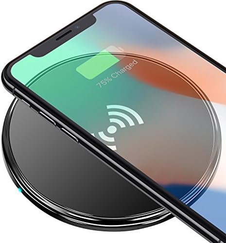 Wireless Charger for iPhone X/8/8 Plus, Wireless Charging Pad for Galaxy S9 /Note 8/S8, 5W Standard Qi-Certified