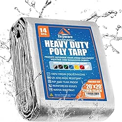 Tarp Heavy Duty Waterproof Durable Poly Tarpaulin
