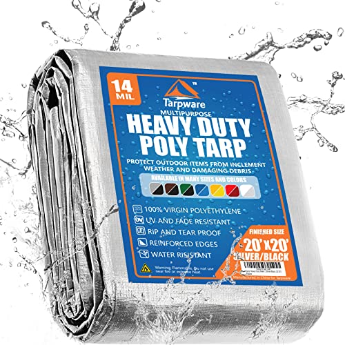 Tarp Heavy Duty Waterproof Durable Poly Tarpaulin