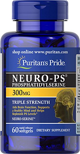 Puritan's Pride Neuro-PS 300 mg (Phosphatidylserine)-60 Softgels Puritan's Pride Neuro-PS 300 mg (Phosphatidylserine)-60 Softgels