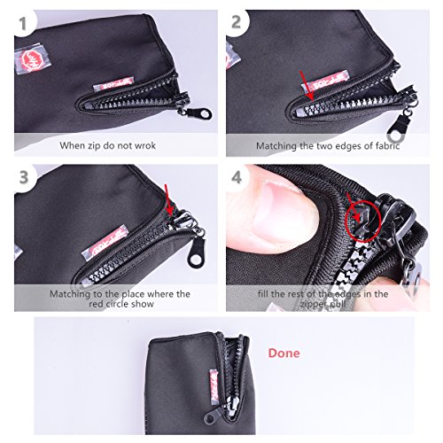 image for EVILTO Women's Touchscreen Warm Glove, Anti-slip Water-proof Wind-proo