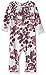 Burt's Bees Baby Baby Girl's Romper Jumpsuit, 100% Organic Cotton One-Piece Coverall, Lavender Fields, 24 Months