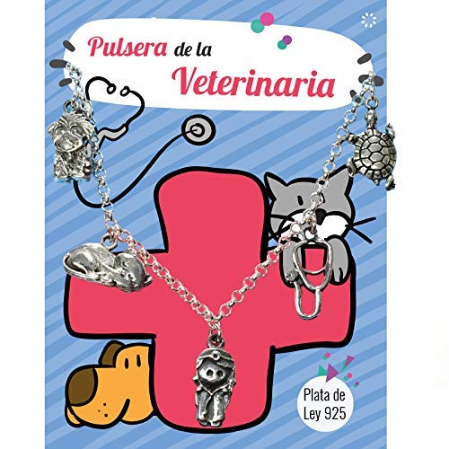 Pulsera de la Veterinaria Plata de Ley - Regalos para veterinarias ...