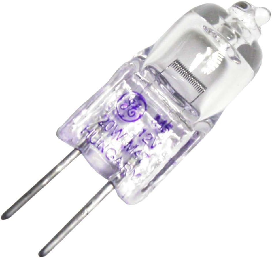 GE 34715 - Q20T2.5/12V/CL Bi Pin Base Single Ended Halogen Light Bulb