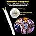 Lifbeier Glow Sticks Party Pack - 12 PCS LED Flashing Light Up Foam Sticks Ideal for Birthday Wedding Decorations ¡­