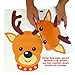 Stickamajigger Stick the Red Nose on the Reindeer Poster Game - Restickable Reusable