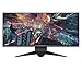 Alienware 1900R 34.1″, Curved Gaming Monitor LED-Lit, WQHD 3440 x 1440p Resolution, 4ms 120Hz Overclocked Refresh Rate, NVIDIA G-Sync, 21:9 Aspect Ratio, HDMI, Display Port, 4x USB 3.0, AW3418DWthumb 1