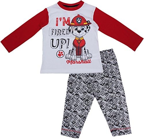 Paw Patrol Im Fired Up Long Sleeve Pyjama Set - Spring Summer Collection