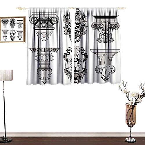 One1love Printed Curtain Toga Party Roman Architectural