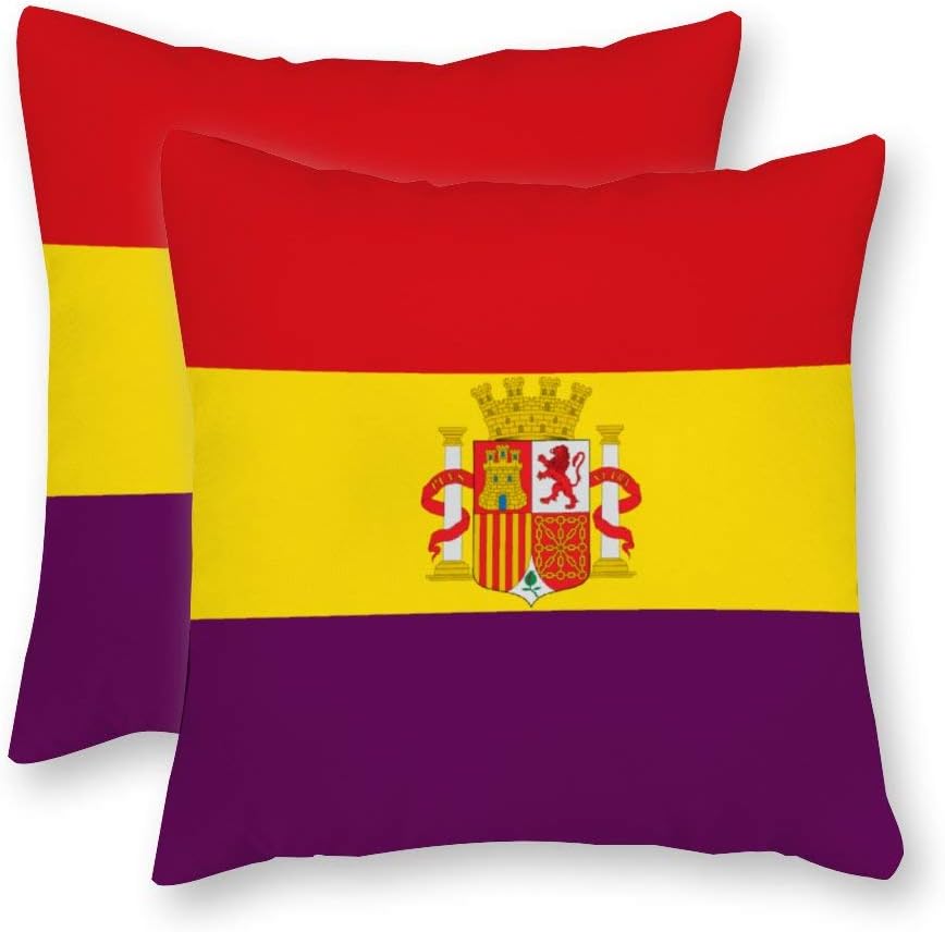 Amazon Com Lycsk Flag Of Spanien Hold Pillow Sofa Home Hold Pillow Double Sided 3d Printing Home Kitchen