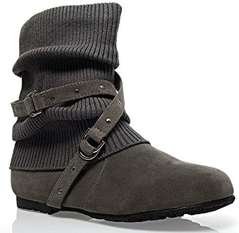 grey ankle boots low heel