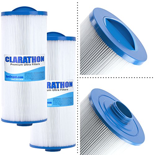 [2-Pack] Jacuzzi 6000-383 Filter J-300 Series Spa 6540-383 - Premium Replacement by Clarathon