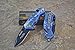 Tac-Force Assisted Opening Camping Hunting Outdoor Blue/Gray Aluminum Handle Dragon Graphics Design A/o 3.5