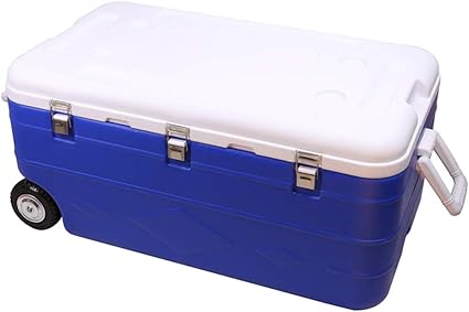 Amazon Co Jp Jcocoパフォーマンスホイールクーラーボックス 180リットル車 の冷蔵庫 フードドリンクピクニックビーチキャンプ断熱アイスパッククールボックス 屋外ビールパーティー冷却輸送ボックス ホーム キッチン