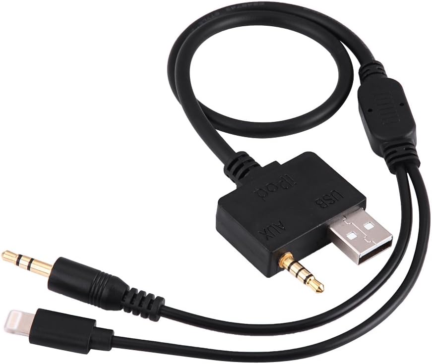 Car Audio AUX Auxiliary Adapter Cable BigaMart