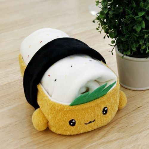 sushi pillow and blanket