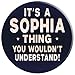 It's A Sophia Thing Funny Women Gifts Name Pop Socket - PopSockets Grip and Stand for Phones and Tablets