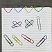 Supla 2 Box 7 Colors Paper Clips Assorted Sizes Paperclips Colored Medium Large Smooth Office Accessories