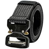 Nylon Belt, MiWoo 1.5 Inch Men's Nylon Web Casual Tactical Army Buckle Belt(Gift Package)