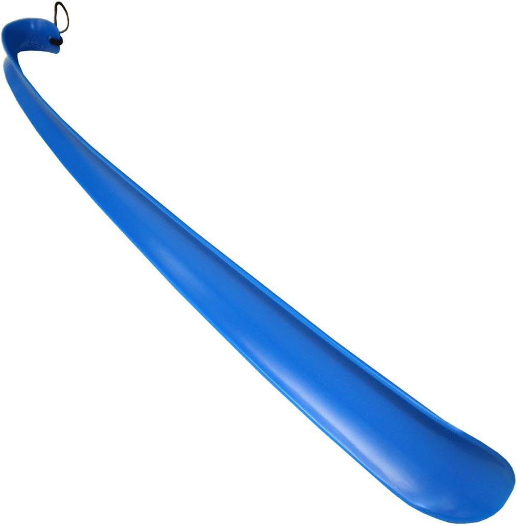Flexible Blue Plastic Shoehorn: Health & Personal Care