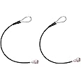 KMBNTU M159508 2Pcs Tailgate Equipment Cable Fit for John Deere Gators M TE TH TX XUV TH TX HPX615E HPX815E XUV825E/M XUV835E/M/R XUV855E XUV865E/M/R Tailgate Cables