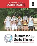 Paperback Common Core Mathematics Level 8 Summer Solutions Book