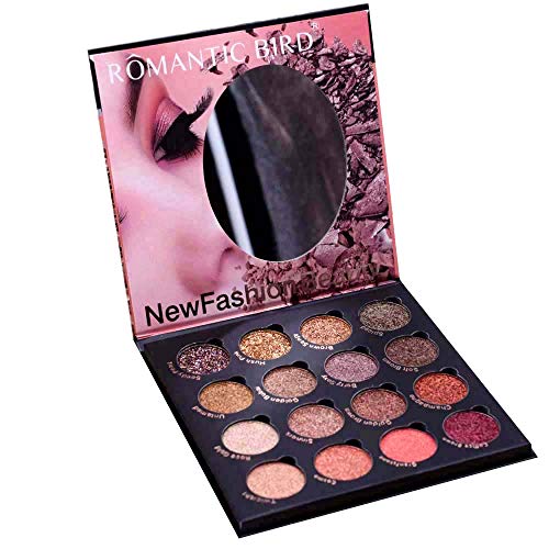Shimmer Glitter Eye Shadow Powder Palette Matte Eyeshadow Cosmetic Makeup W