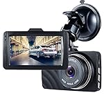 Dash Cam,ViiVor FHD 1080P Dash Cam 3.0" Car Camera Traveling Driving Data Recorder Camcorder Vehicle Camera Night Vision Dashboard Camera With 140 Degree Angle