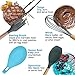 Kitchen Utensil Set, Silicone Cooking utensil set, Kitchen Gadgets utensil set for nonstick cookware, Kitchen Set Kitchen Utensils Turner Tongs Spatula Spoon 100% BPA Free Non-Toxic Cooking utensils
