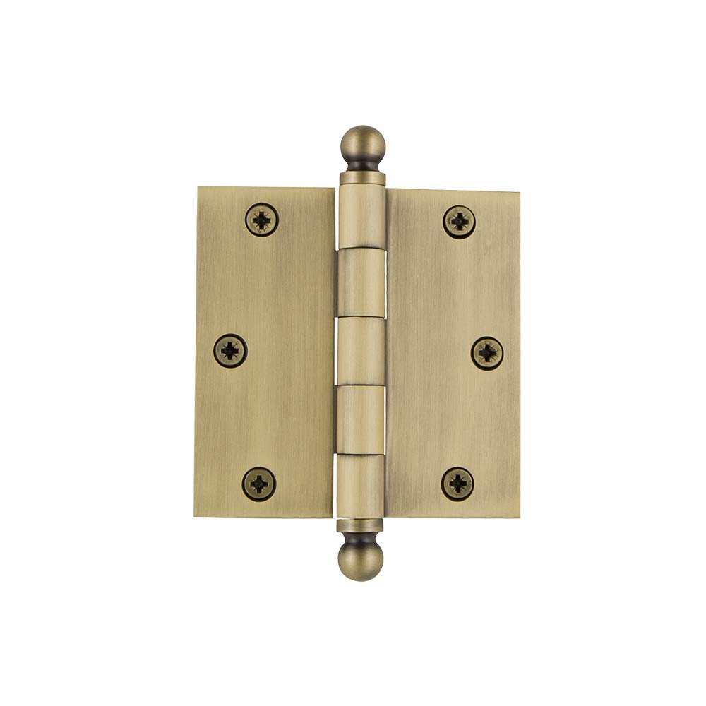 Photo 1 of Nostalgic Warehouse Ball-Tip Residential Door Hinge with Square Corners