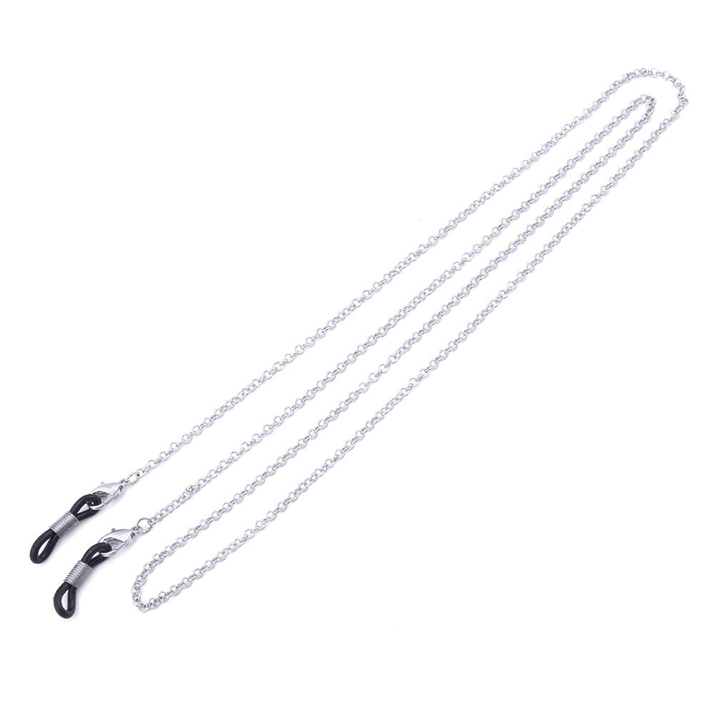 Cooltime Eyewear Chain with Lobster Clasp for Men Women Gold Silver Silver