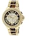 Michael Kors MK5901 Women's Chronograph Camille Tortoise and Gold-Tone Stainless Steel Bracelet Watch