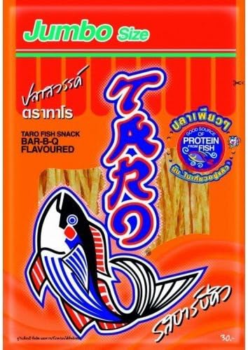 Toro Fish Snack Bar-b-q Flavoured 48 G. (Jumbo Size) Yummy !!