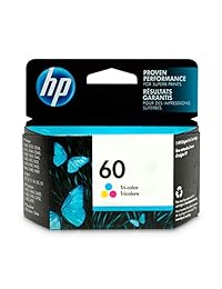 HP 60- Cartucho de tinta tricolor original (CC643WN)